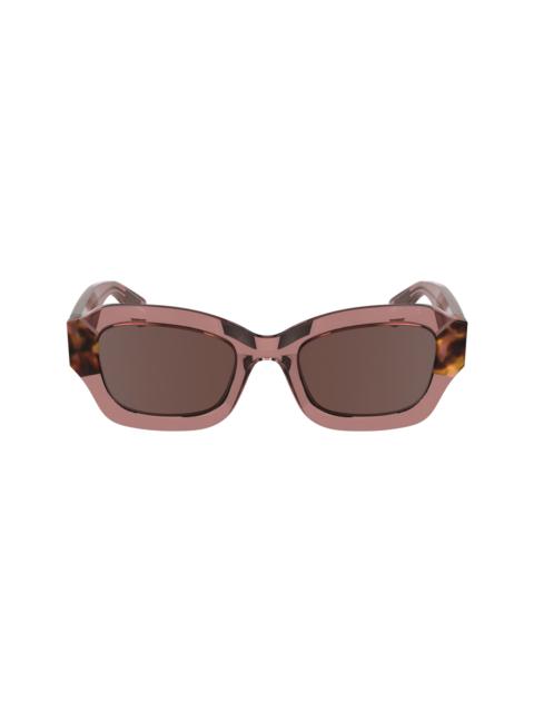 Longchamp Sunglasses Pink/Pink Turquoise - Acetate