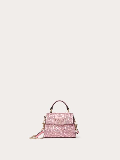 MICRO VSLING EMBROIDERED HANDBAG