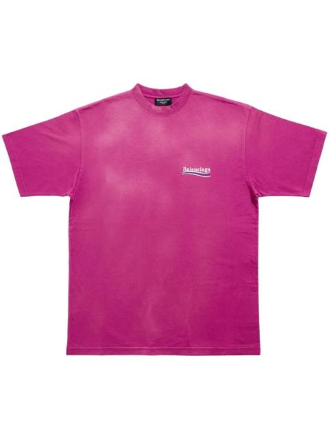 BALENCIAGA Political Campaign cotton T-shirt