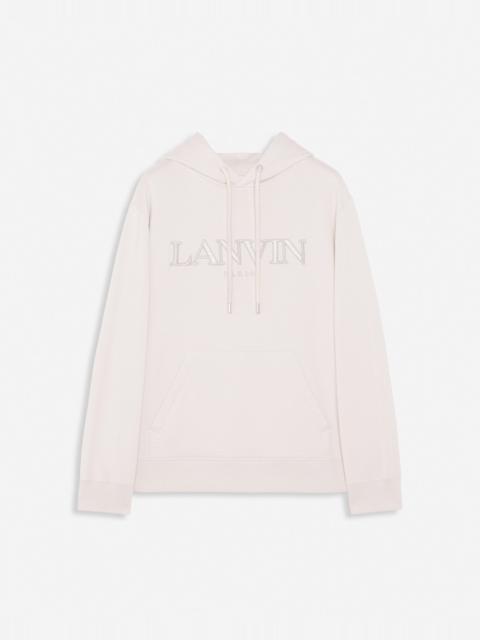 Lanvin CLASSIC EMBROIDERED LANVIN PARIS HOODIE