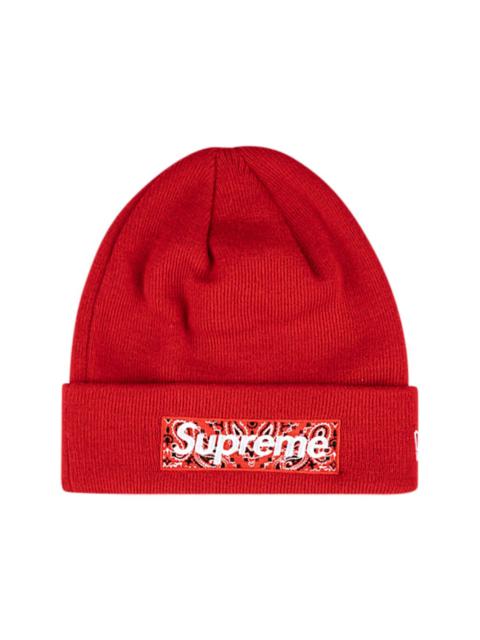 Supreme x New Era logo beanie | REVERSIBLE