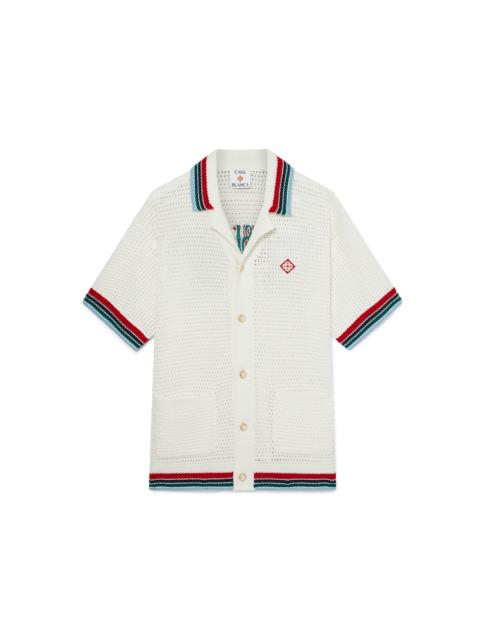 CASABLANCA Crochet Sporty Shirt | Casablanca Paris