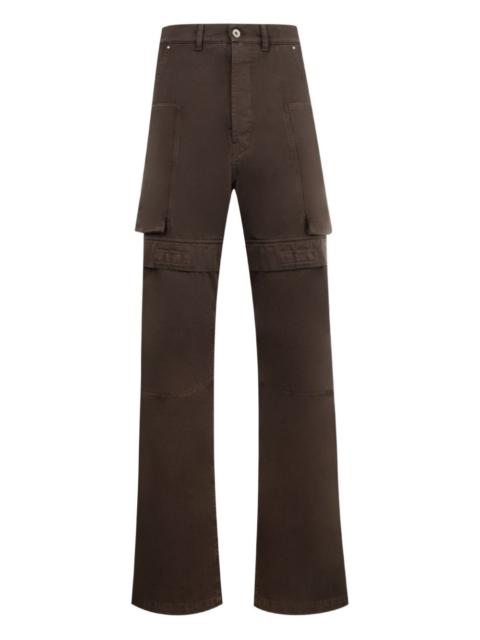 Rick Owens DRKSHDW Stefan panelled cargo trousers