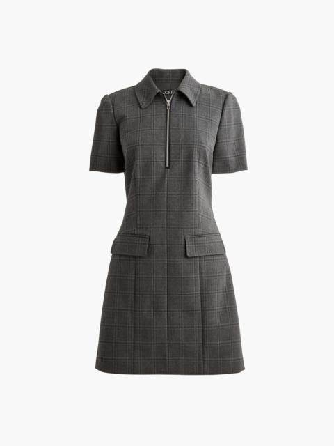 J.CREW Parc dress in plaid four-season stretch