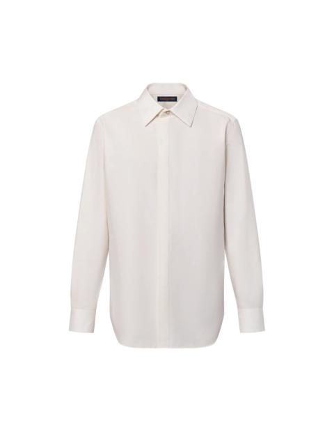 Louis Vuitton Long-Sleeved Silk And Cotton-Blend Evening Shirt