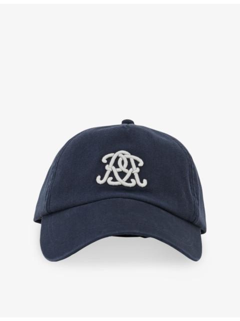 REISS Luzon Brand-Embroidered Cotton-Twill Cap