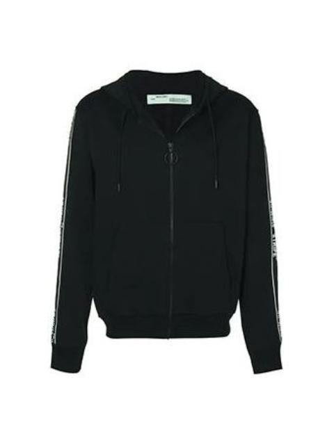 Off-White Off-White SS19 Zip-up Stripe Fleece Men OMBB033E18A200011000