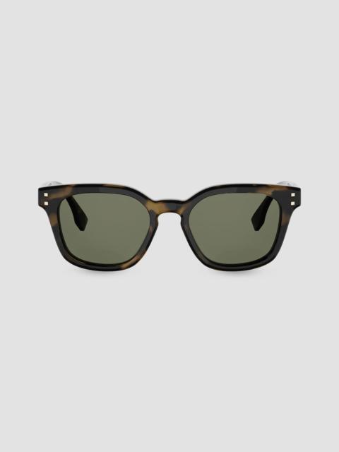 FENDI Men Fendi Five Sisters 51MM Square Sunglasses - Brown Green