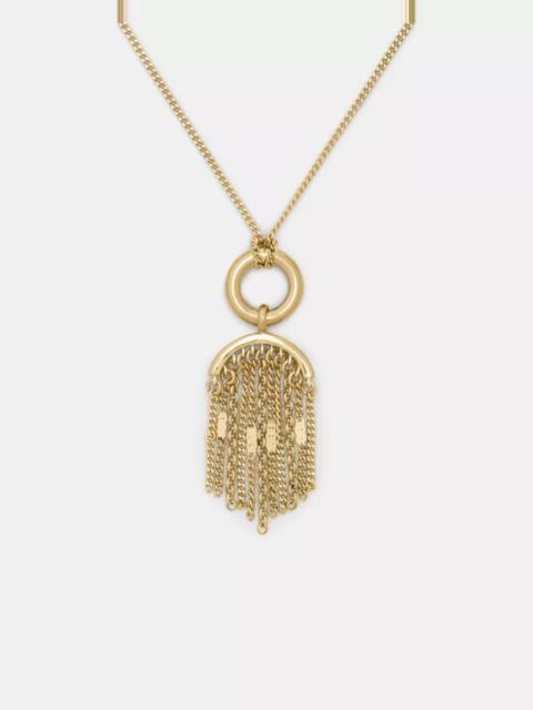 kate spade Chain Reaction Tassel Pendant