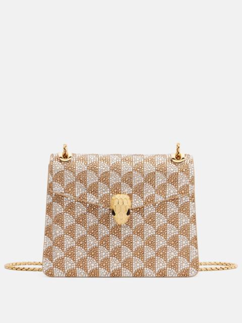 BVLGARI Serpenti Forever embellished shoulder bag