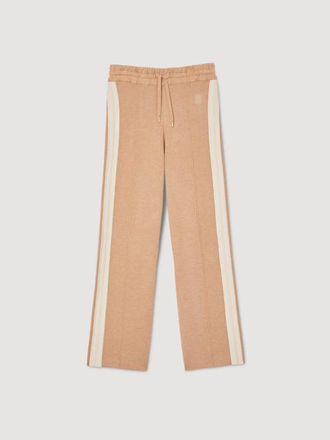 Sandro Knit jogging bottoms
