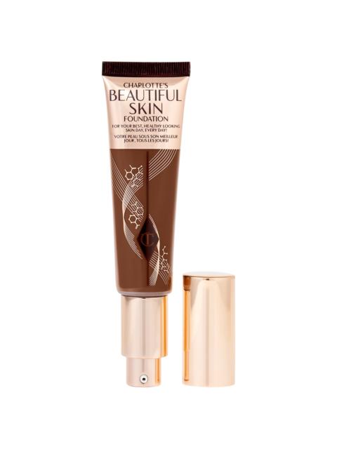 Charlotte Tilbury Beautiful Skin Medium Coverage Liquid Foundation with Hyaluronic Acid