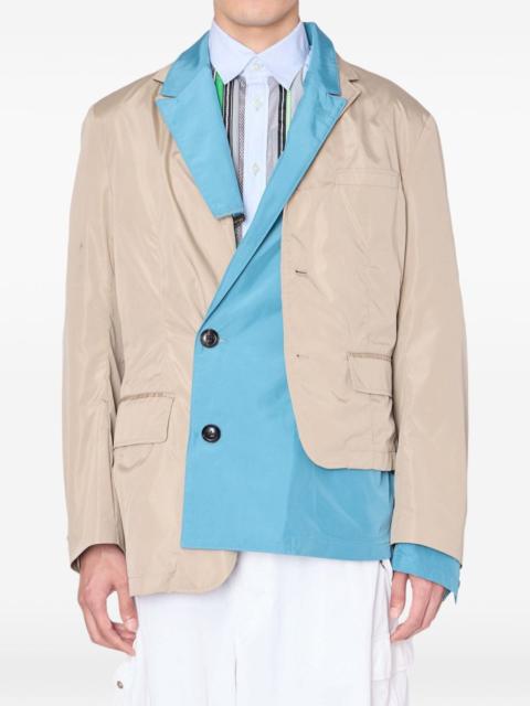 Kolor flap-pocket blazer