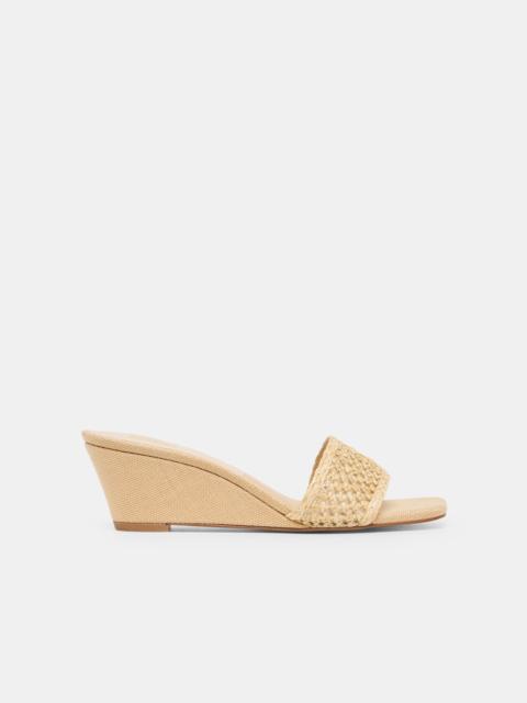 dolce vita QAILY WEDGES LT NATURAL RAFFIA