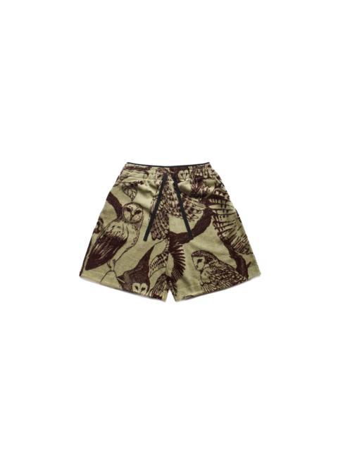 Jil Sander Jil Sander+ Brushed Jaquard Fleece Shorts Beige