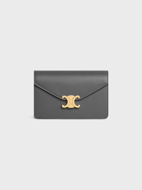 WALLET ON CHAIN MARGO in Shiny calfskin