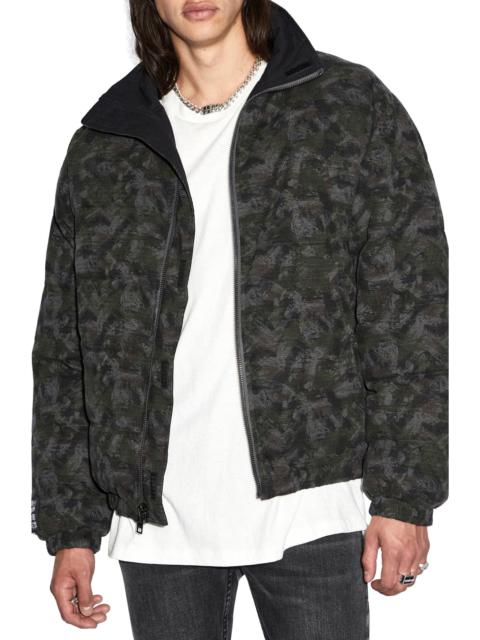 Ksubi Amnesia Reversible Cotton Puffer Jacket in Assorted at Nordstrom