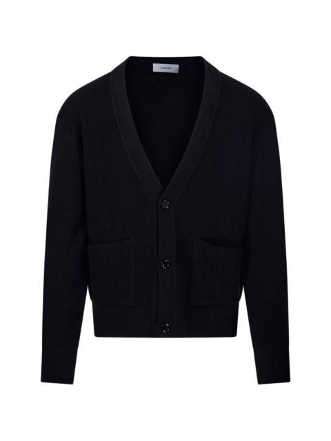 LARDINI buttoned V-neck cardigan