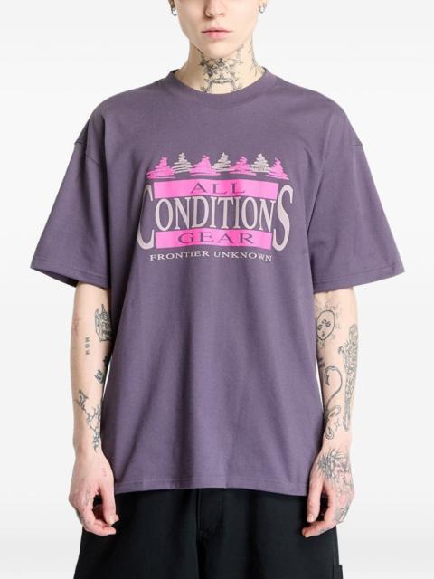 Nike graphic-print crew-neck T-shirt