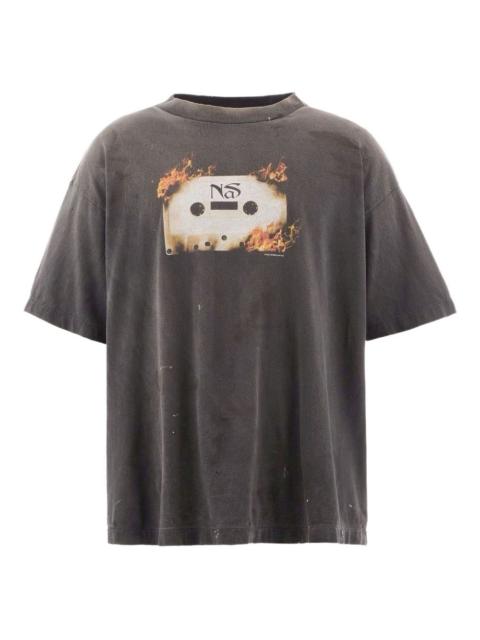 SAINT M×××××× graphic-print T-shirt