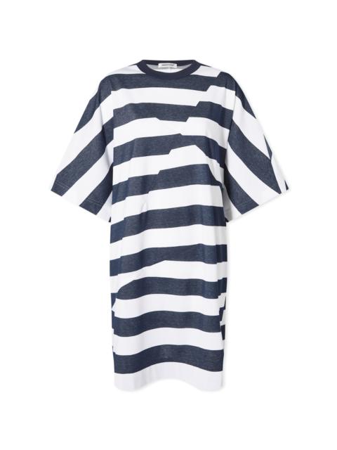 UNDERCOVER Undercover Striped T-Shirt Dress