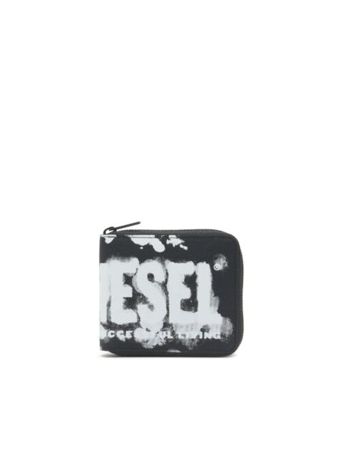 Diesel Bi-fold zipped wallet