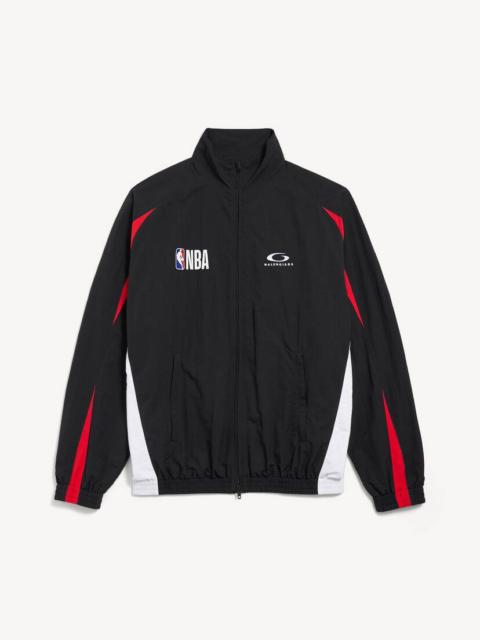 BALENCIAGA Men's Balenciaga | Nba Collaboration Tracksuit Jacket in New Black