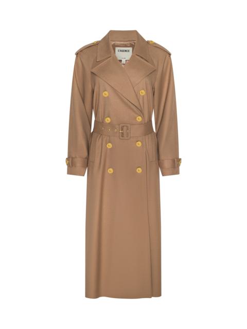 L'AGENCE Brinley Oversized Trench Coat