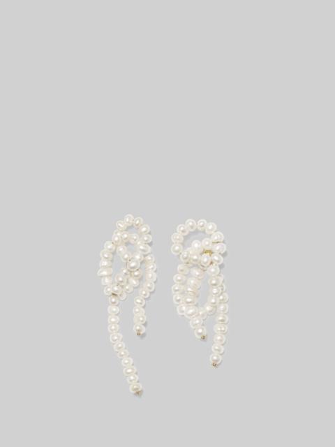 Completedworks Completedworks The Break Between The Clouds Earrings - White
