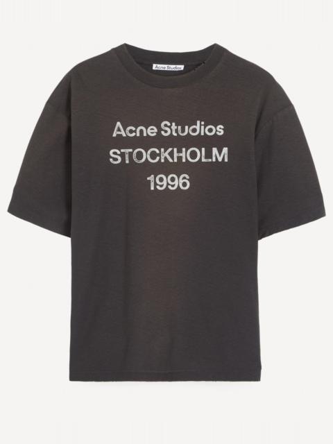 Acne Studios Sprayed Logo T-Shirt