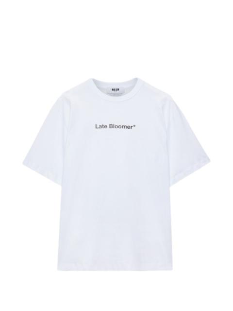 MSGM short-sleeve T-shirt