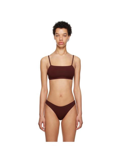 Brown Azur Bikini Top