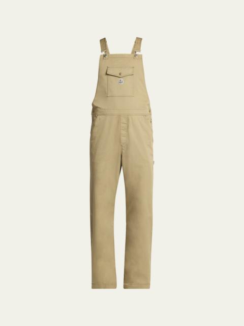 Moncler Men's Gabardine Overalls