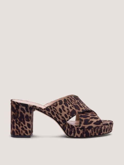 Stuart Weitzman DAYNA PLATFORM SLIDE SANDAL