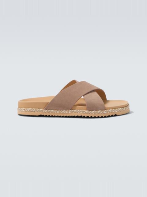 FRESCOBOL CARIOCA Breno suede sandals