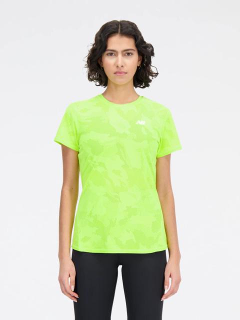 New Balance Q Speed Jacquard Short Sleeve