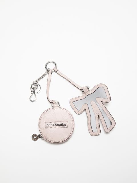 Acne Studios Coin wallet and bow mirror - Pastel pink