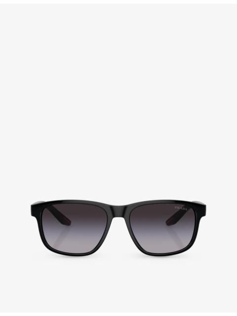 Prada PS 06YS pillow-frame acetate sunglasses