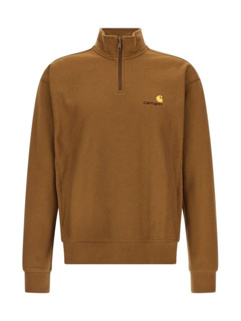 Carhartt 'Half zip American Script sweat' sweatshirt