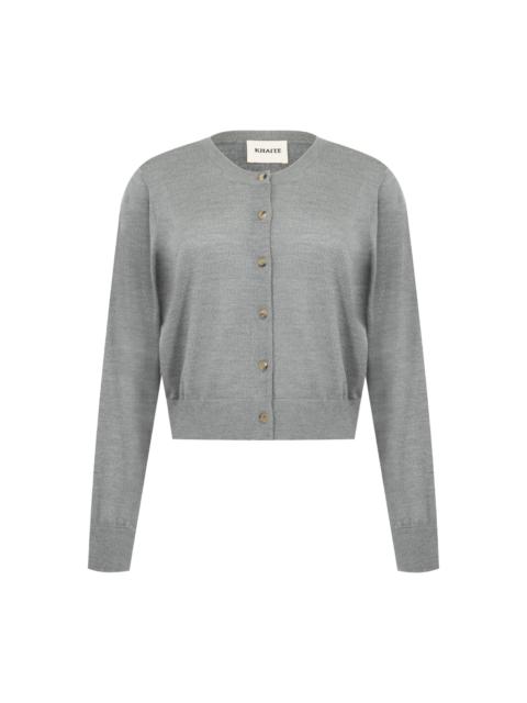 KHAITE TANSY CASHMERE-WOOL CARDIGAN