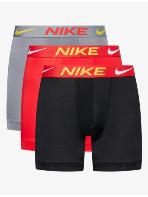 Nike Essential Micro Pack of Three Jersey Boxer Briefs