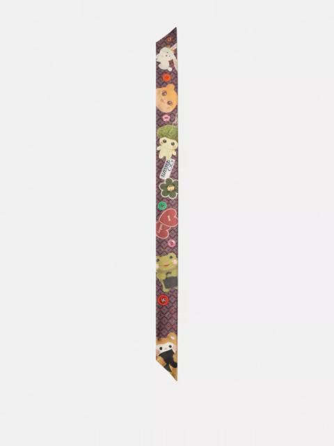 kate spade Silly Friends Silk Skinny Scarf