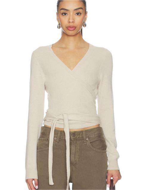 HERSKIND Ballerina Knit Wrap Blouse