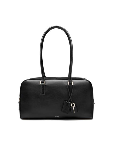 TOM FORD SUPPLE LEATHER ZIPPED SMALL STRYKE SHOULDER BAG