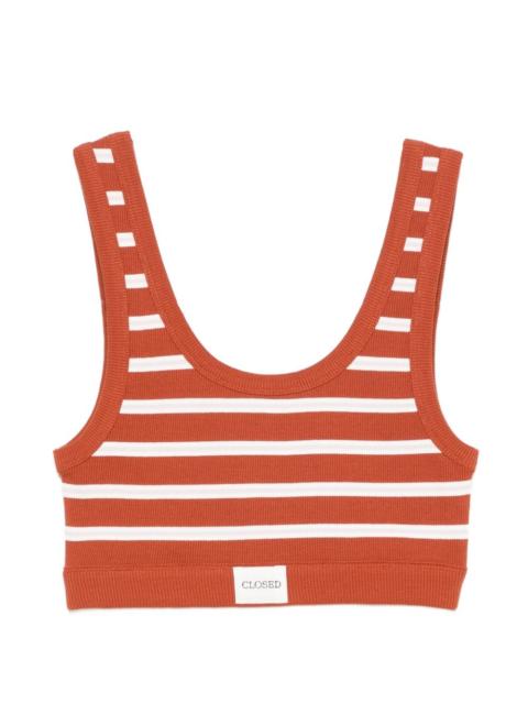 CLOSED striped bralette