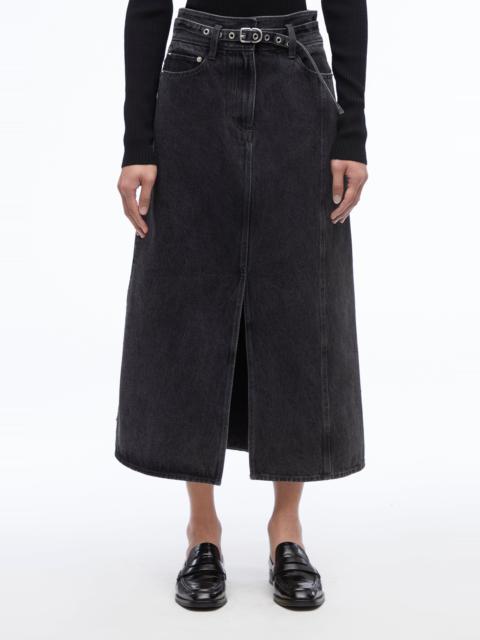3.1 Phillip Lim Denim A-Line Skirt