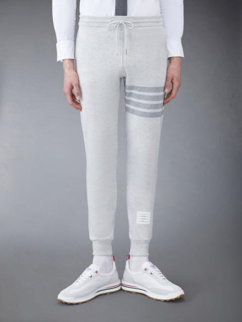 4-Bar stripe cotton track pants
