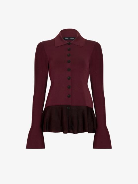 Proenza Schouler Martina Jacket in Compact Stretch Viscose