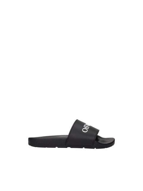 Off-White logo-print sandals