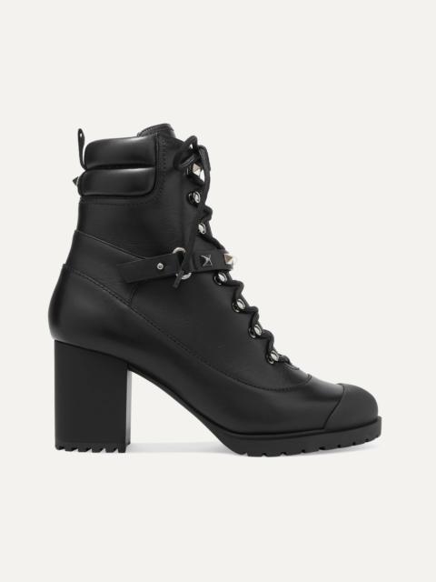 Valentino Valentino Garavani Rockstud 95 leather ankle boots